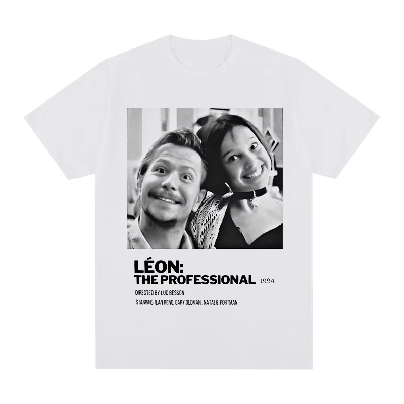 Jeans Shirt Fashion For Men - Léon Vintage T-shirt Movie The Professional