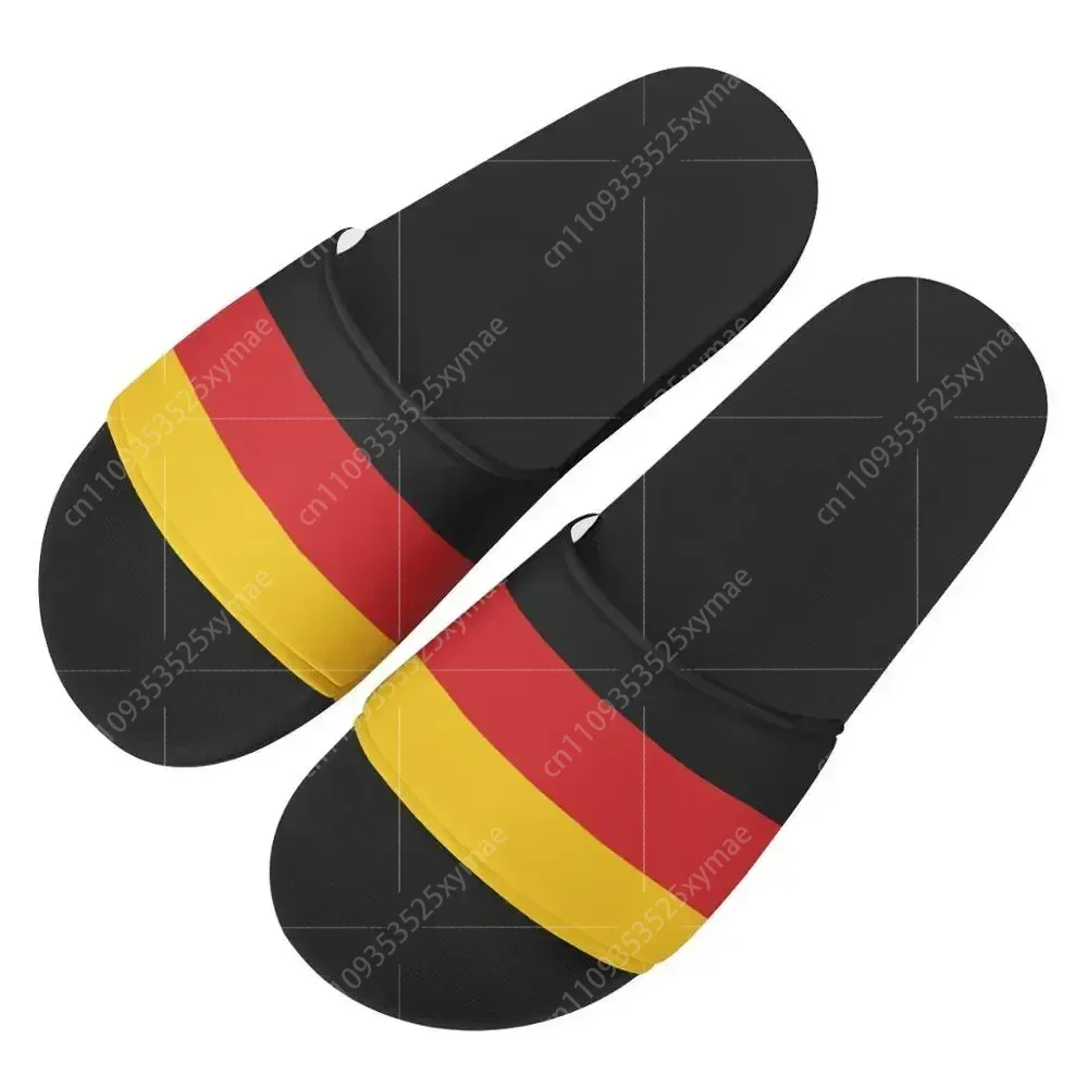 Mens Fashion Sandals - men Custom Pattern Slippers Germany Flag