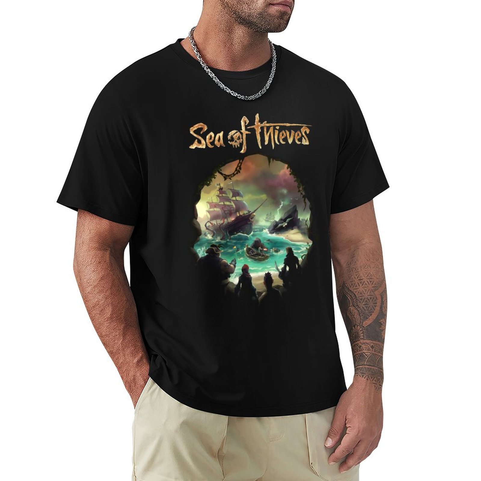 Men'S Fashion Online - Thieves Online Game T-Shirt Fashion Pattern