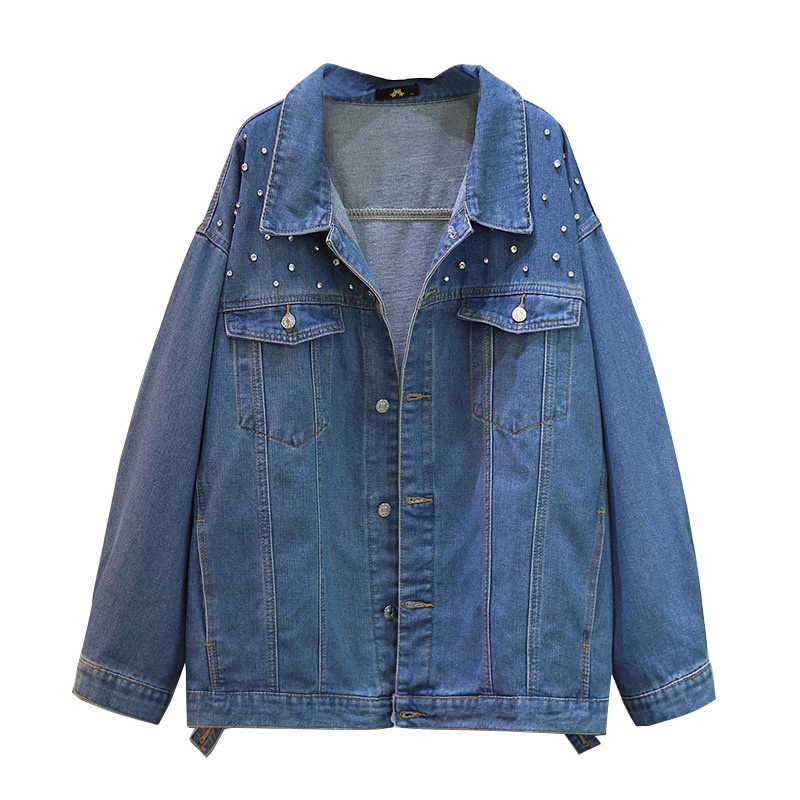 Denim Jacket Vintage - Plus Size XXL-6XL Denim Jacket Women