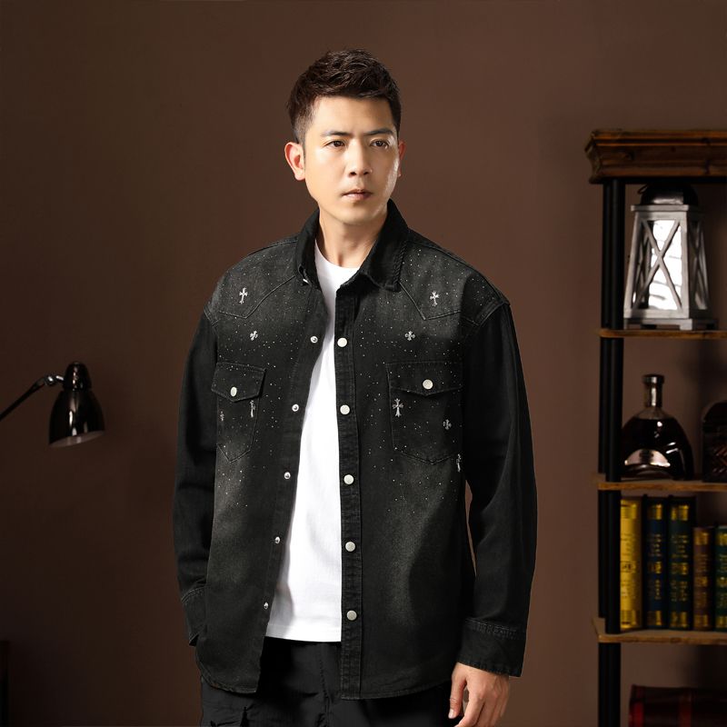 Denim Jacket Vintage - Spring Autumn Vintage Denim Jackets with