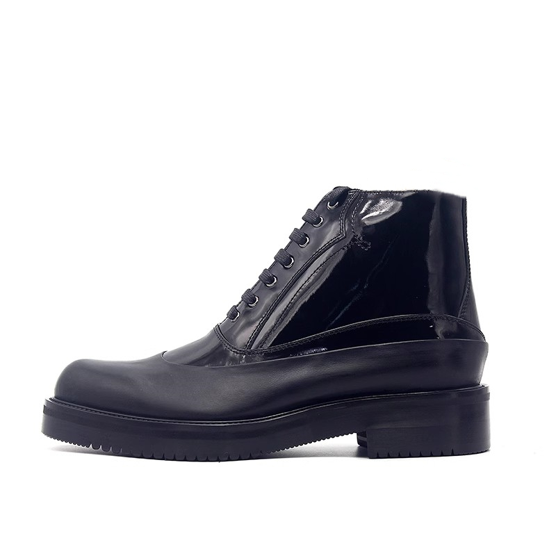 Chelsea Boots Men - New British Thick Sole Genuine Leather