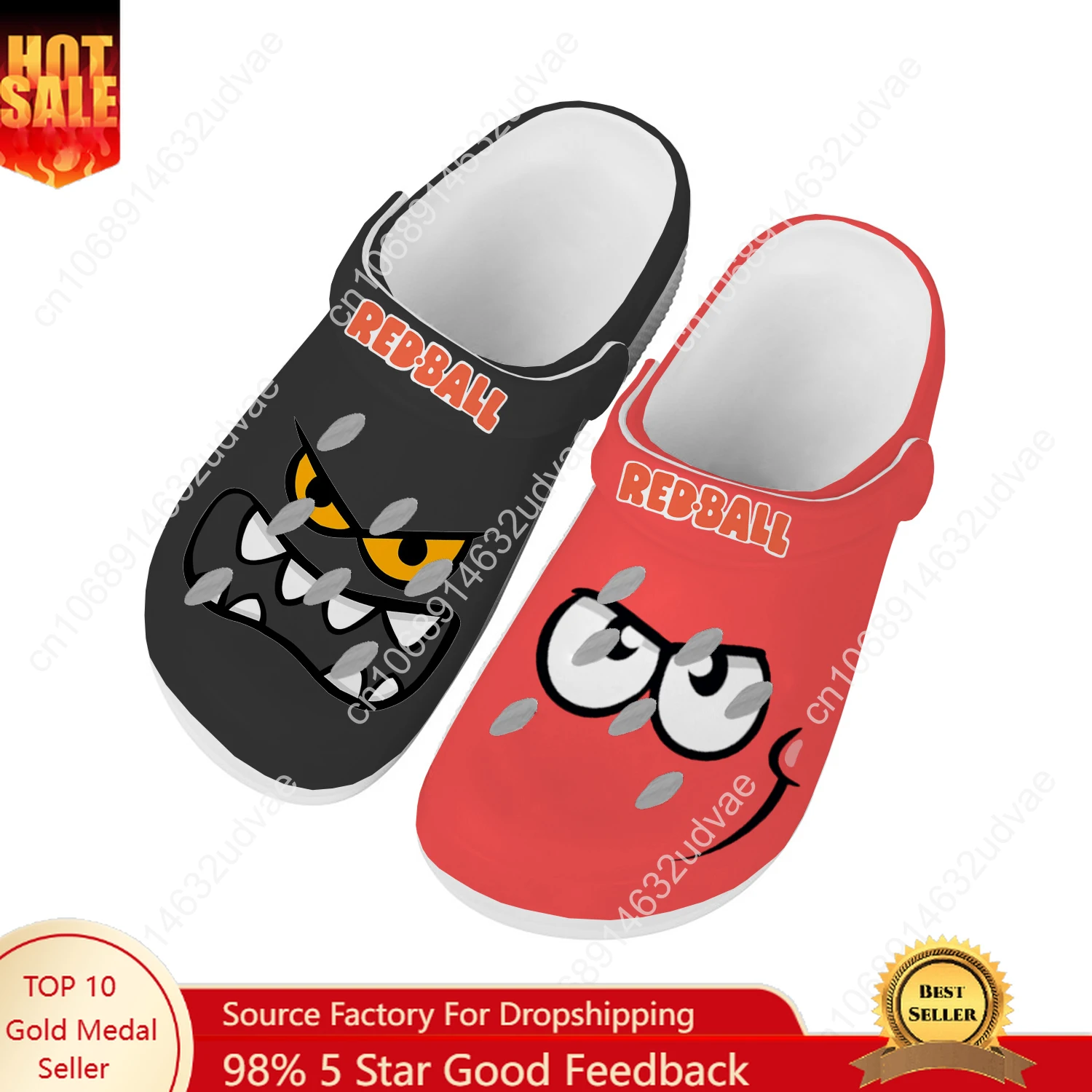 Mens Fashion Sandals - Red Ball Water Shoes Mens Womens
