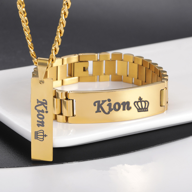 Men'S Fashion Names - Custom Men Name Necklace Big Bangle