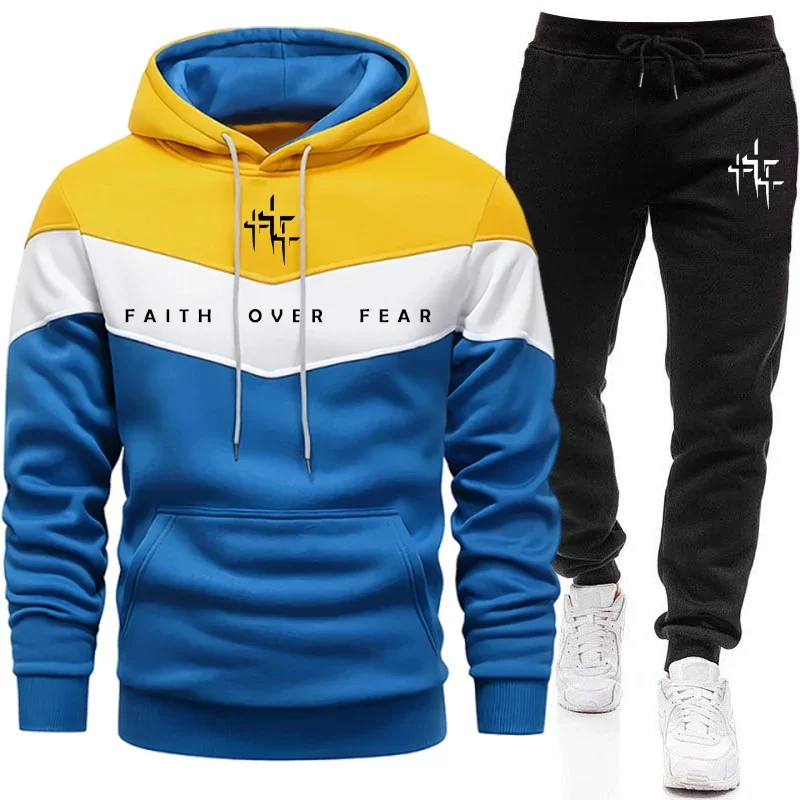 Faith Over Fear Men's Tracksui - đánh giá và giá Mens Fashion Casual Outfits