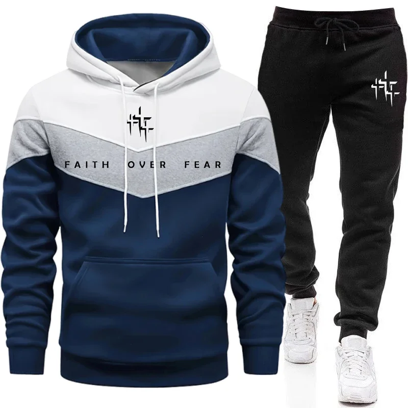 Faith Over Fear Men's Tracksui - đánh giá và giá Mens Fashion Casual Outfits
