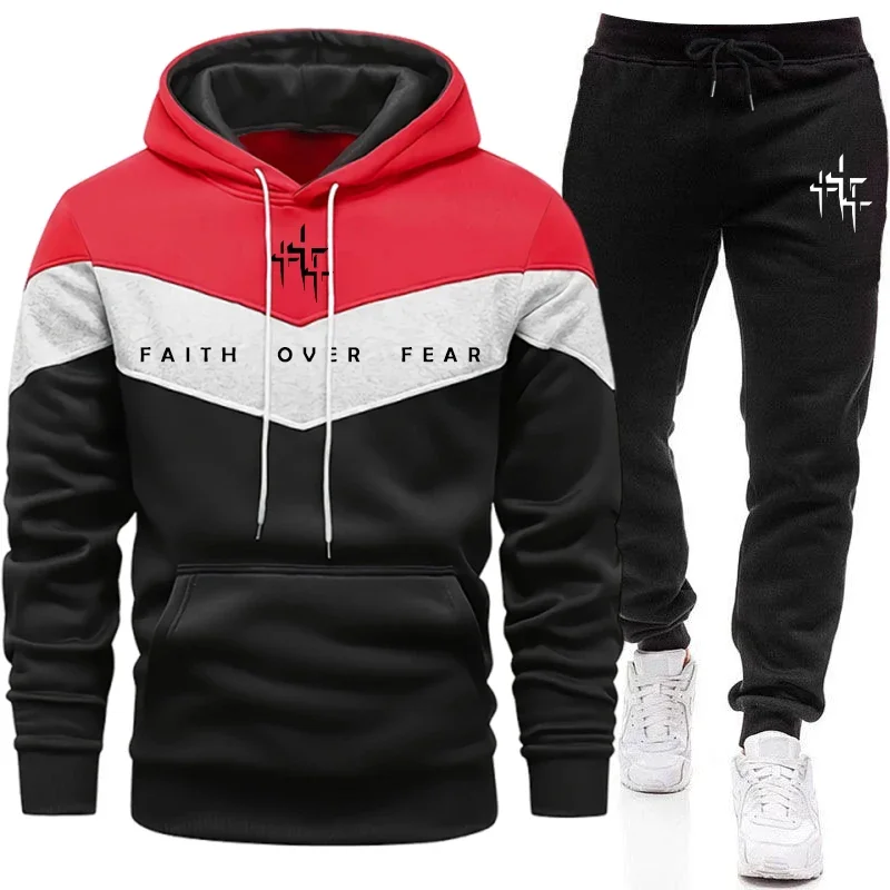 Faith Over Fear Men's Tracksui - đánh giá và giá Mens Fashion Casual Outfits
