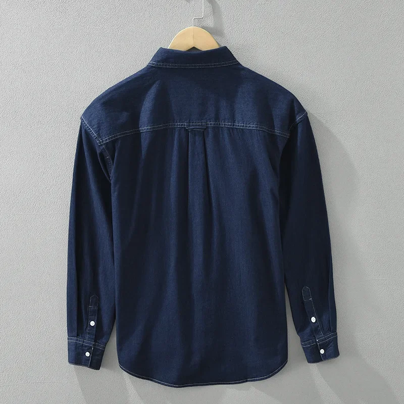 Korean Fashion Men Denim Shirt - đánh giá và giá Jeans Shirt Fashion For Men