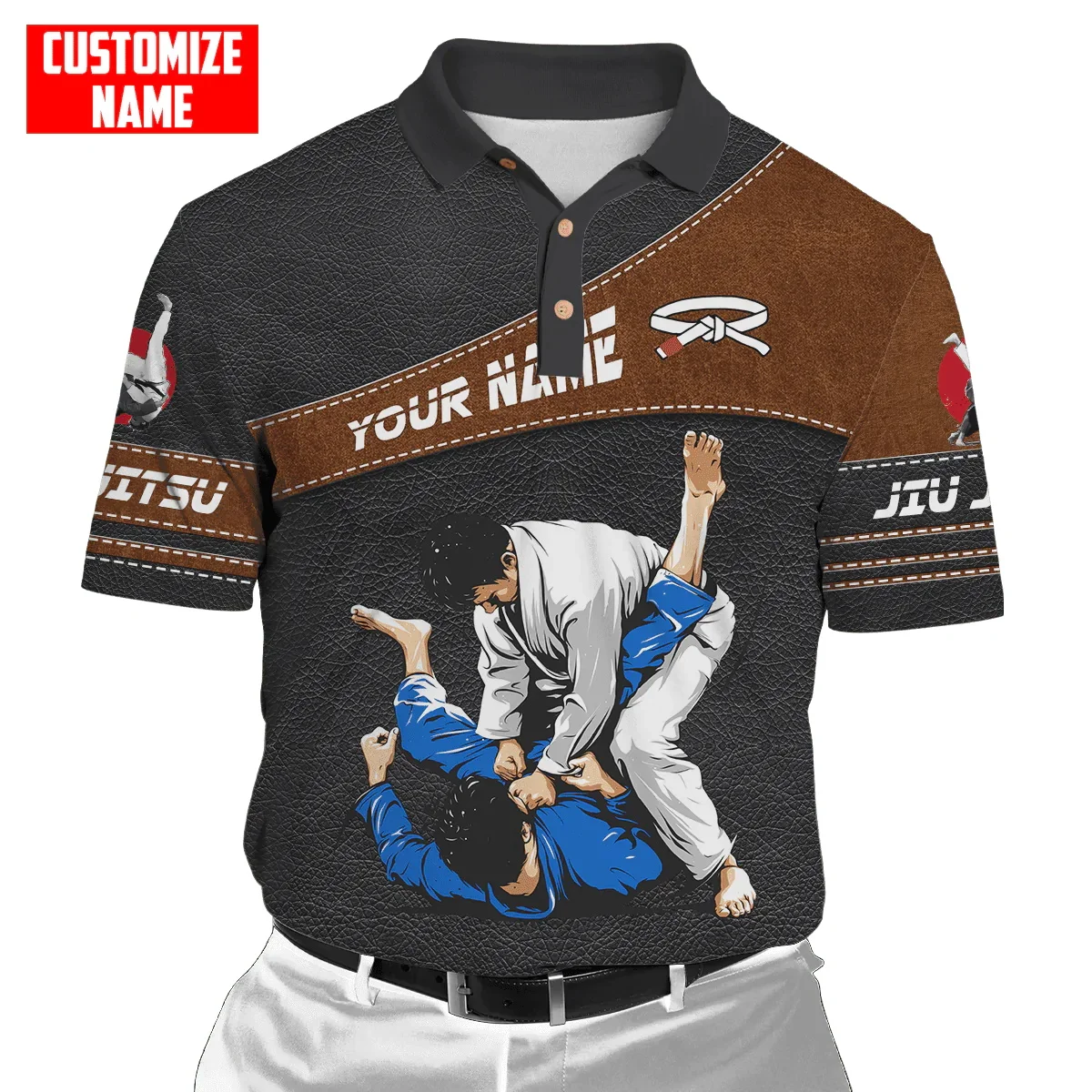 Customized Name Jiu Jitsu 3D A - đánh giá và giá Men'S Fashion Names