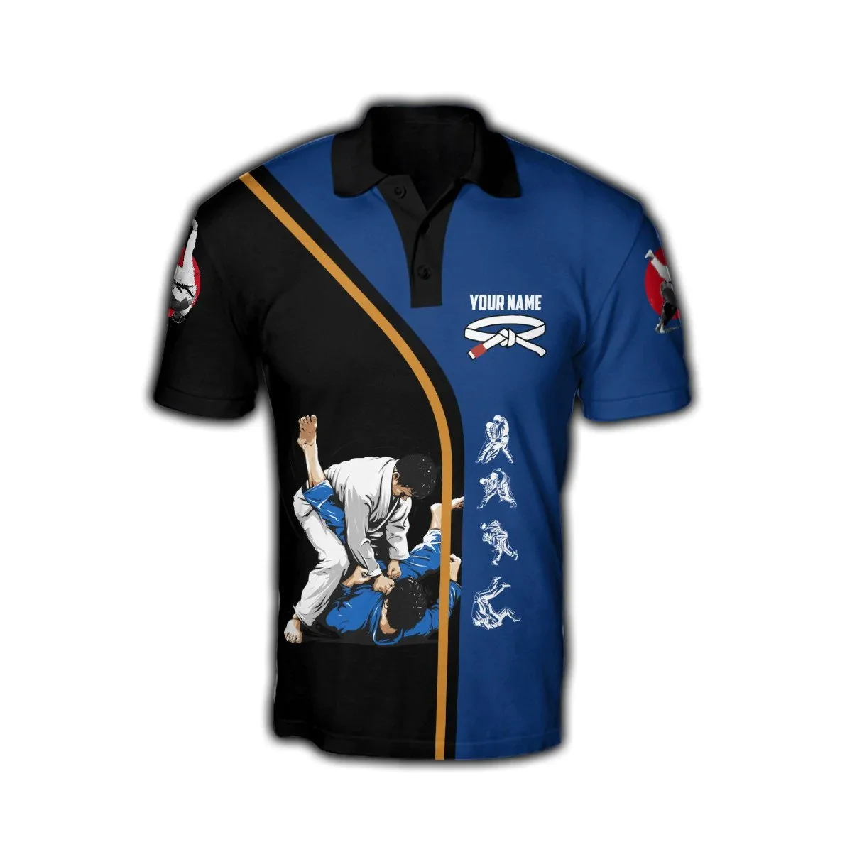 Customized Name Jiu Jitsu 3D A - đánh giá và giá Men'S Fashion Names
