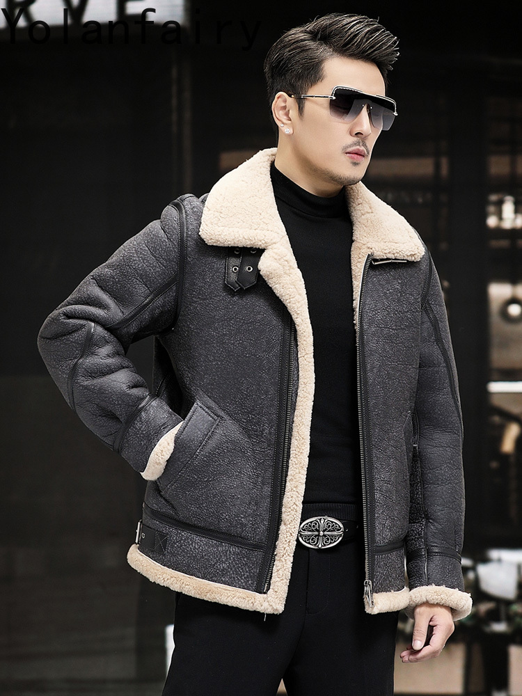 YOLANFAIRY Real Leather Jacket - đánh giá và giá Men'S Fashion Leather Jacket