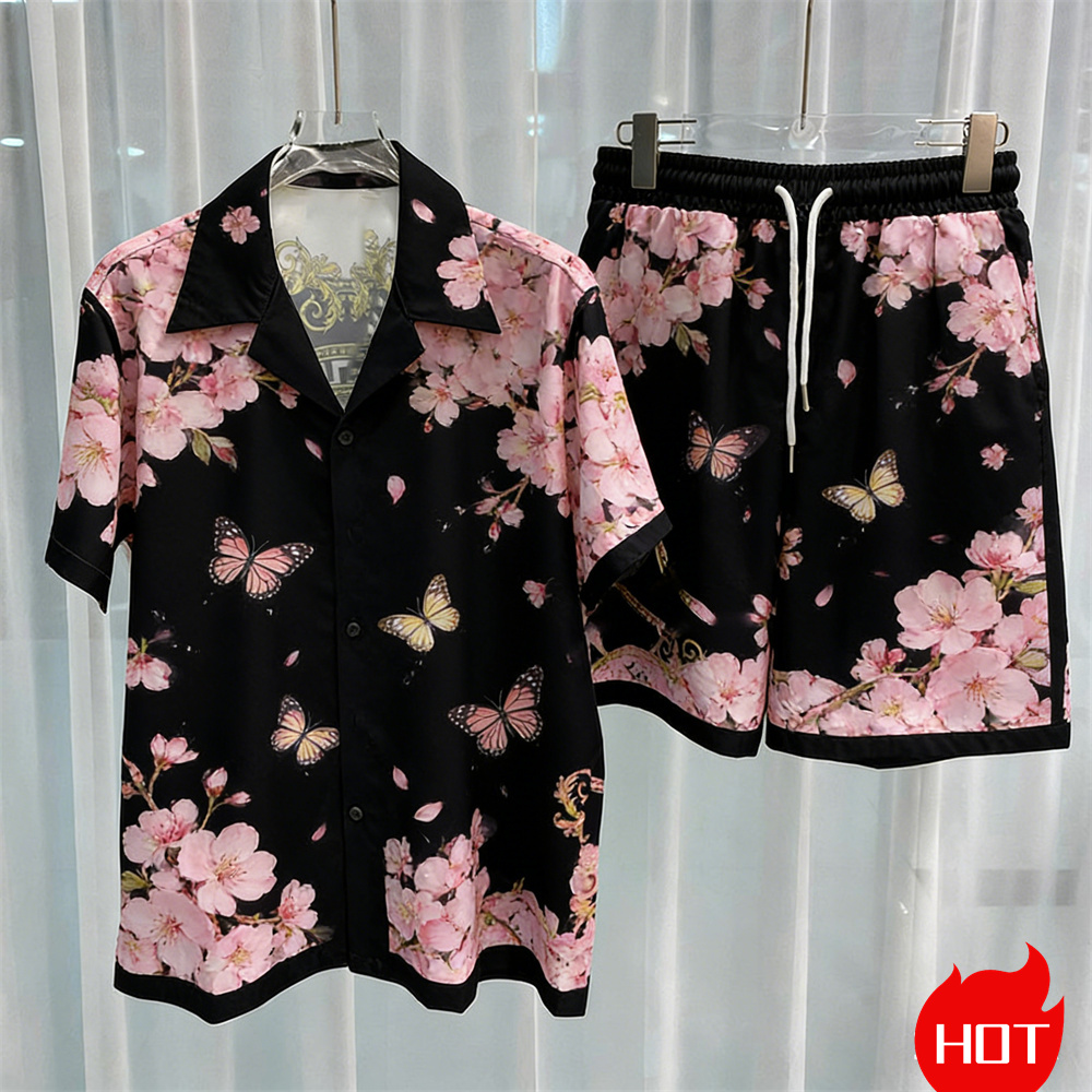 Digital printed men's set fash - đánh giá và giá Mens Fashion Casual Outfits