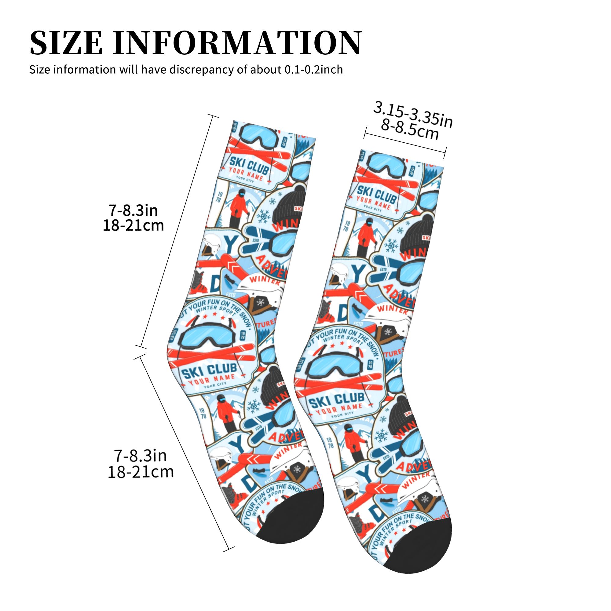 Vintage Red Blue Ski Club Seam - đánh giá và giá Men Fashion Vintage