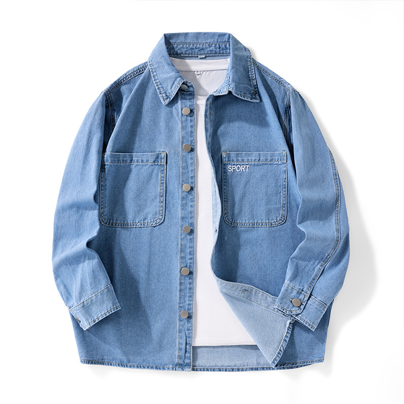 Heavy Duty Washed Denim Jacket - đánh giá và giá Denim Jacket Vintage