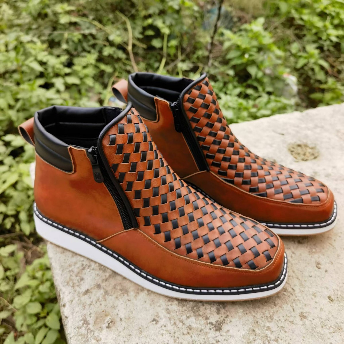 Men's Trend Side Zipper Shoes  - đánh giá và giá Mens Fashion Trends 2026