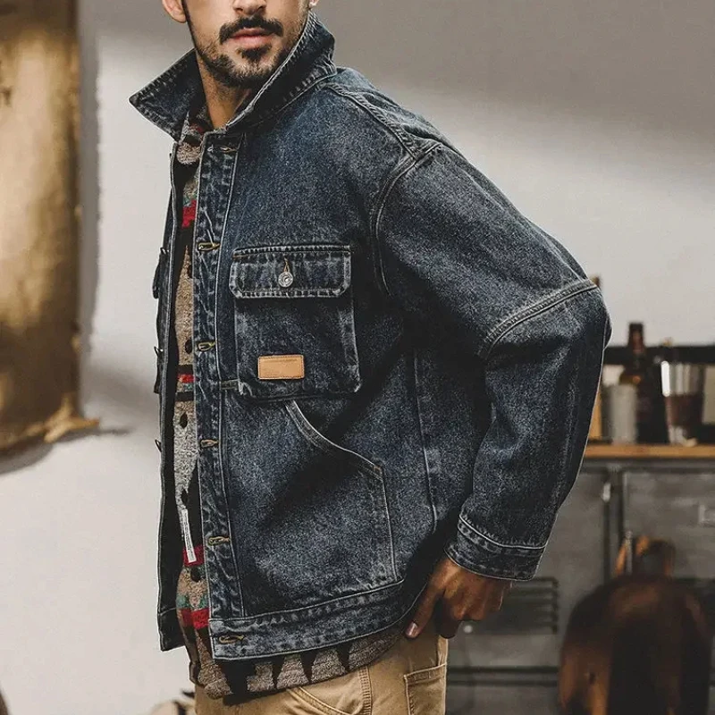 Winter 2025 Loose Cowboy Coat  - đánh giá và giá Denim Jacket Vintage