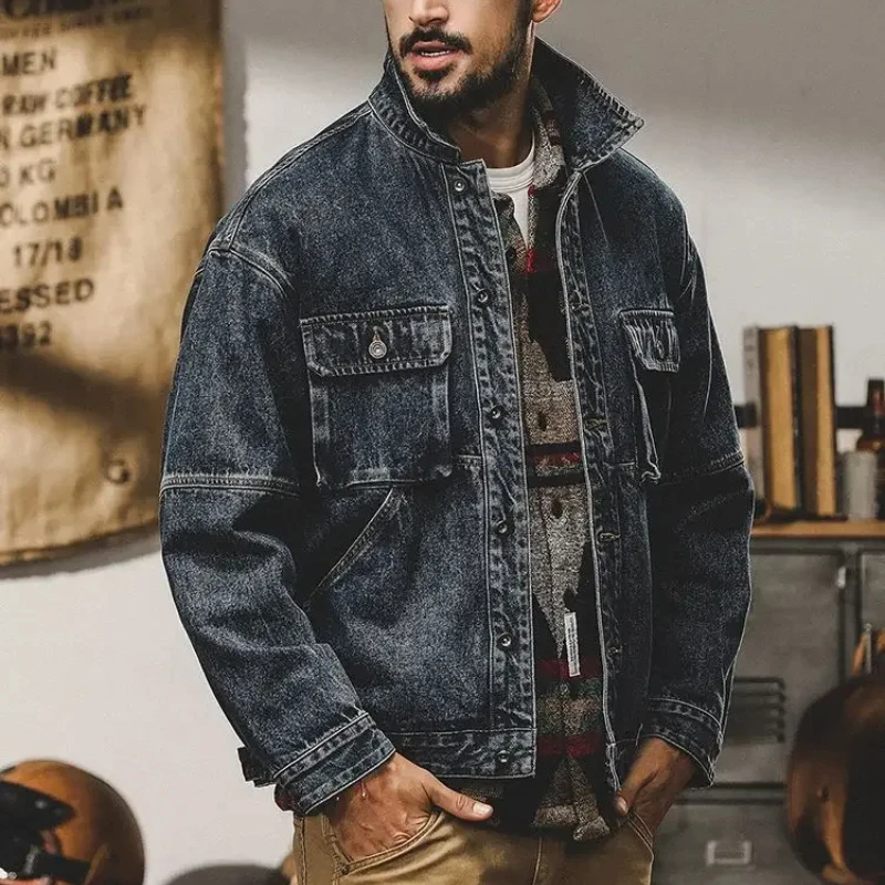 Winter 2025 Loose Cowboy Coat  - đánh giá và giá Denim Jacket Vintage