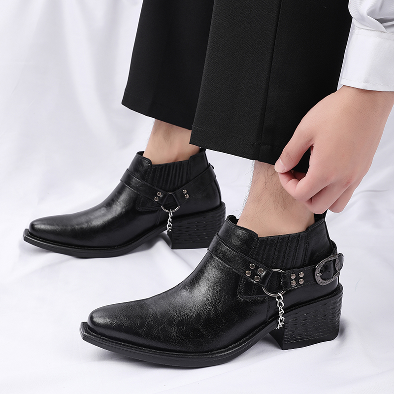 New Brown /Black Cow Leather B - đánh giá và giá Chelsea Boots Men