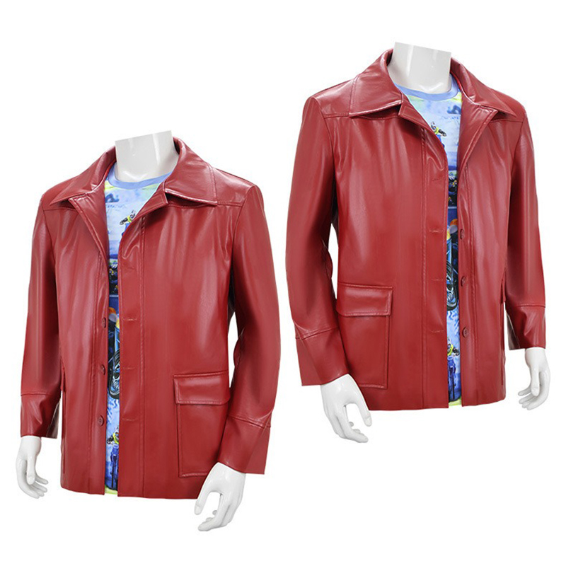 Men Red Leather Jacket Fight C - đánh giá và giá Men'S Fashion Leather Jacket