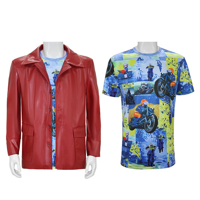 Men Red Leather Jacket Fight C - đánh giá và giá Men'S Fashion Leather Jacket