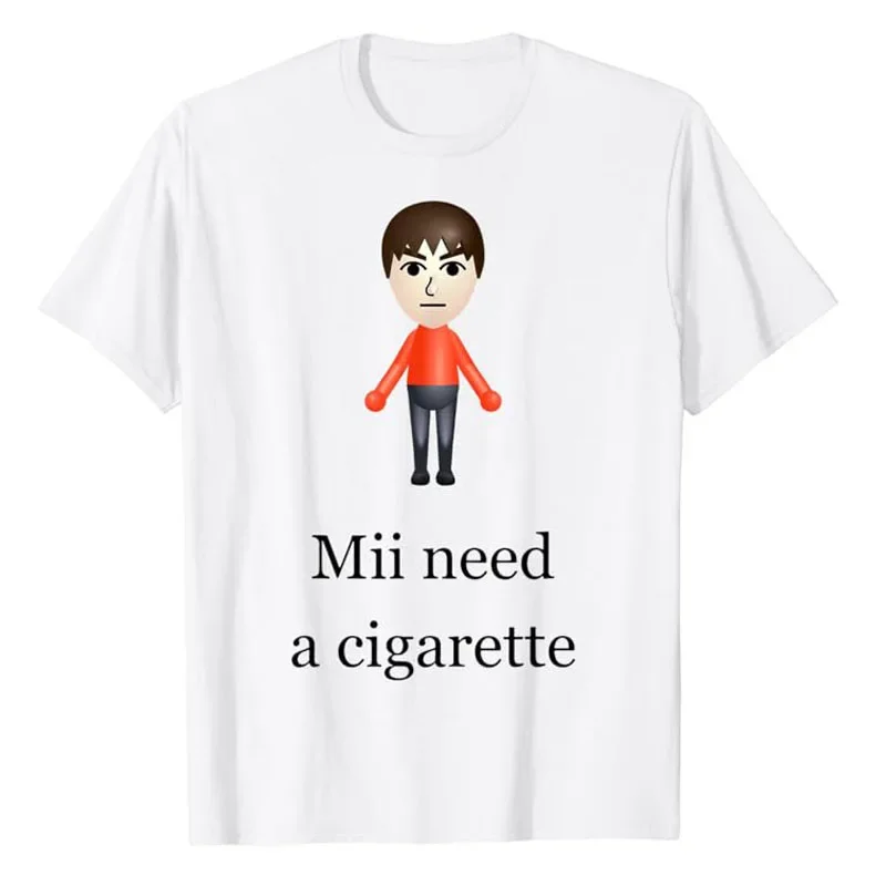 Mii Needs Cigarettes, T-shirts - đánh giá và giá Men'S Fashion Haircuts