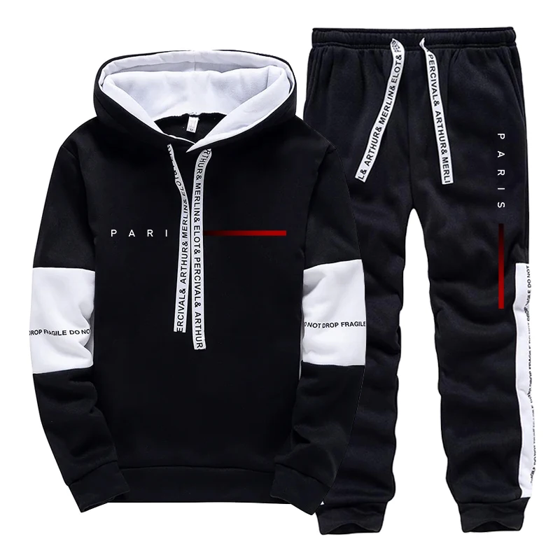 Paris Fashion Hoodie Streetwea - đánh giá và giá Mens Fashion Casual Outfits