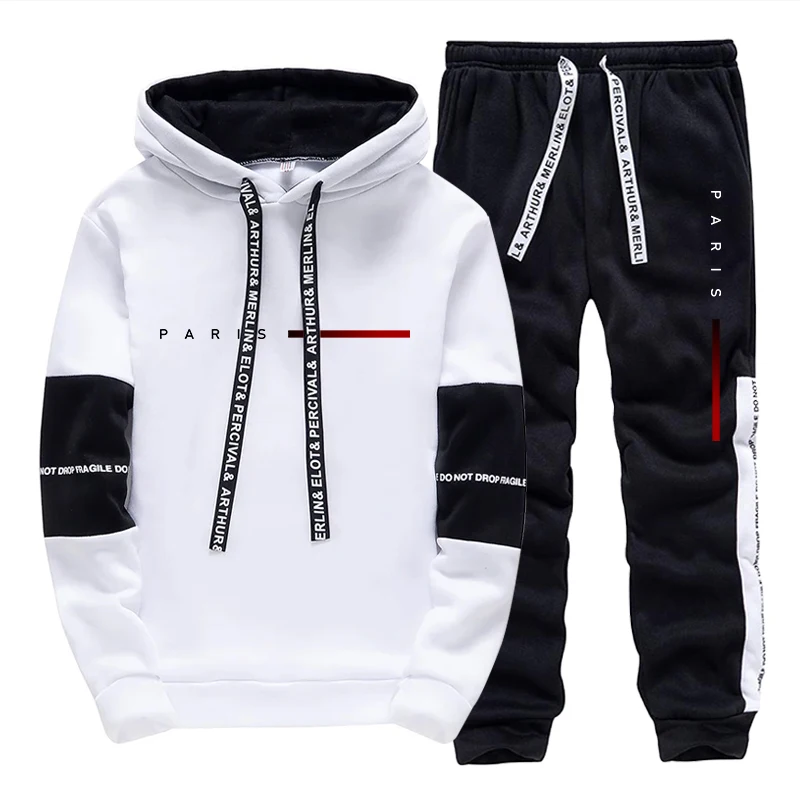 Paris Fashion Hoodie Streetwea - đánh giá và giá Mens Fashion Casual Outfits
