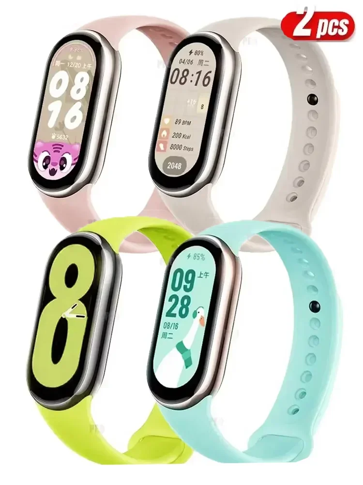 2PCS Silicone Strap For xiaomi - đánh giá và giá Men'S Fashion Website