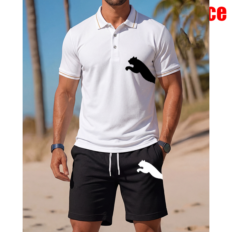 Men's Casual Short-Sleeved Pol - đánh giá và giá Men'S Fashion Polo Shirt