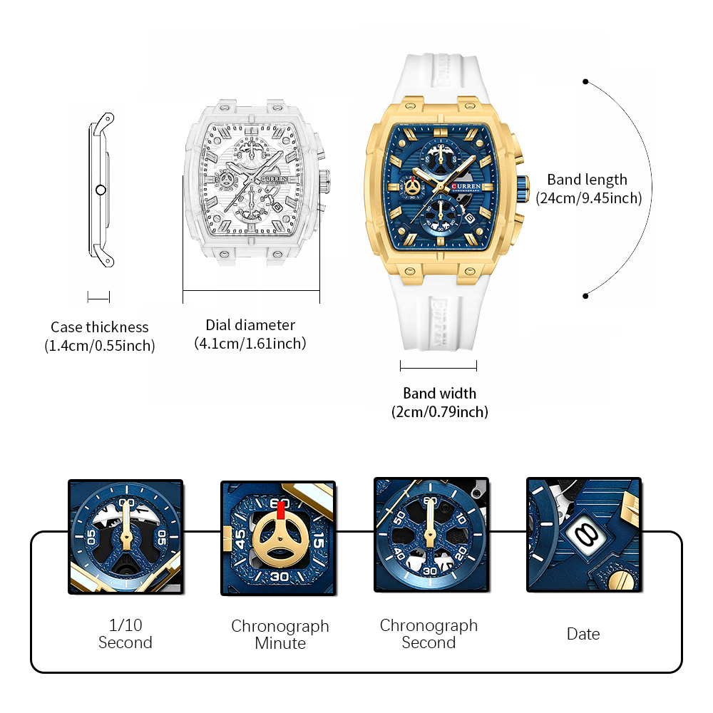CURREN Luxury Vintage Watch fo - đánh giá và giá Men Fashion Vintage