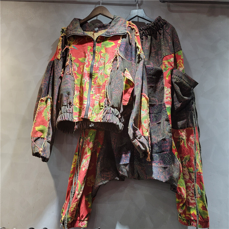 WTHT Vintage Trendy Women's Pa - đánh giá và giá Denim Jacket Vintage