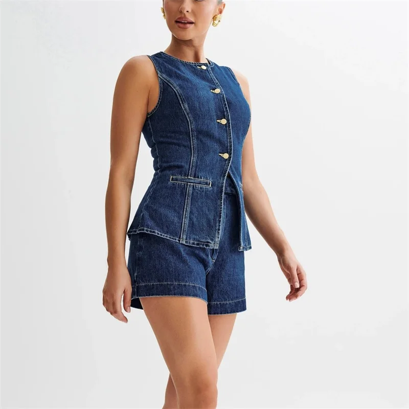 2024 Vintage Casual Denim Suit - đánh giá và giá Denim Jacket Vintage