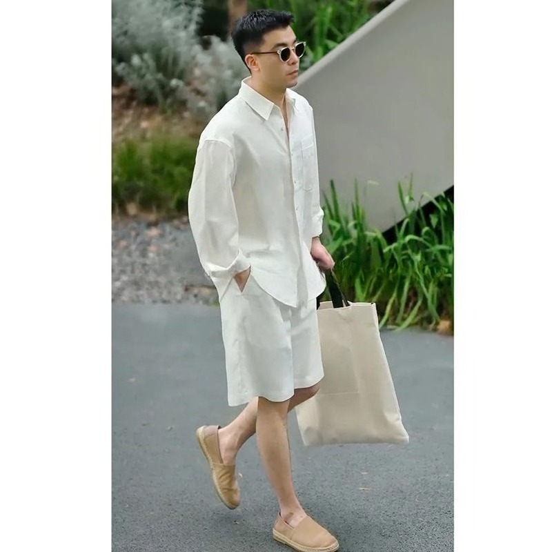 Summer Casual Set Lyocell Line - đánh giá và giá Mens Fashion Trends 2026
