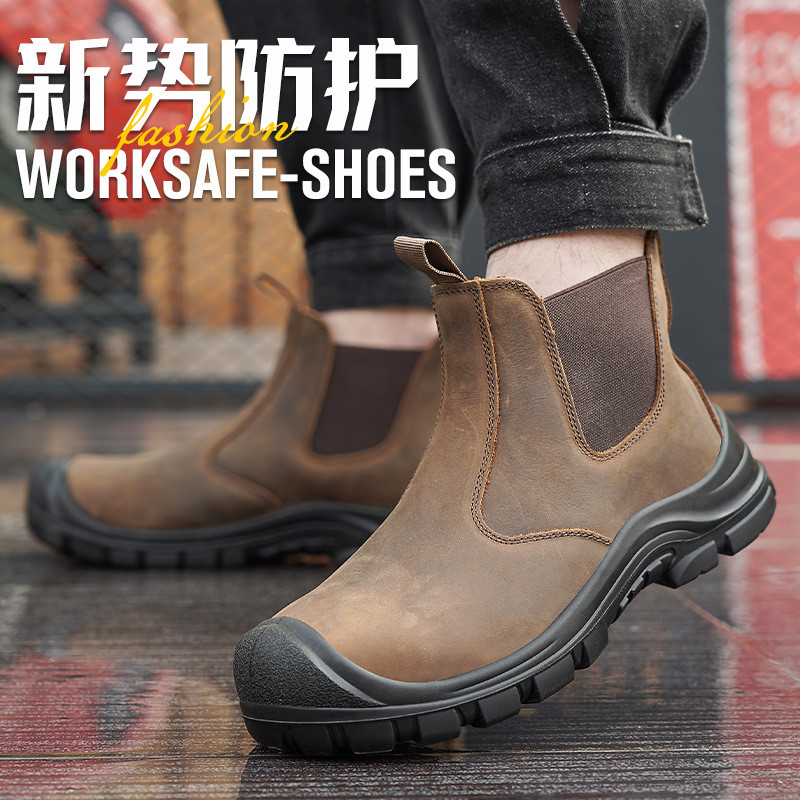 large size men's fashion steel - đánh giá và giá Chelsea Boots Men