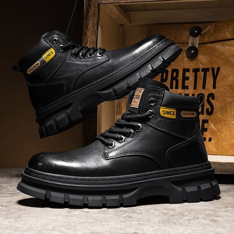 Vintage Men Platform Ankle Boo - đánh giá và giá Chelsea Boots Men