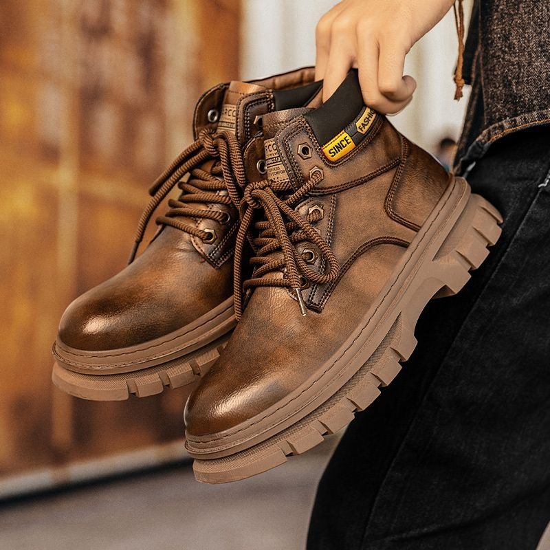 Vintage Men Platform Ankle Boo - đánh giá và giá Chelsea Boots Men
