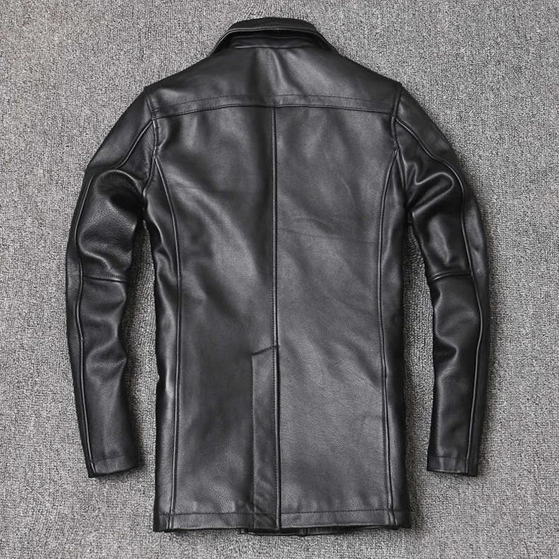Genuine Leather Jacket Men's T - đánh giá và giá Men'S Fashion Leather Jacket