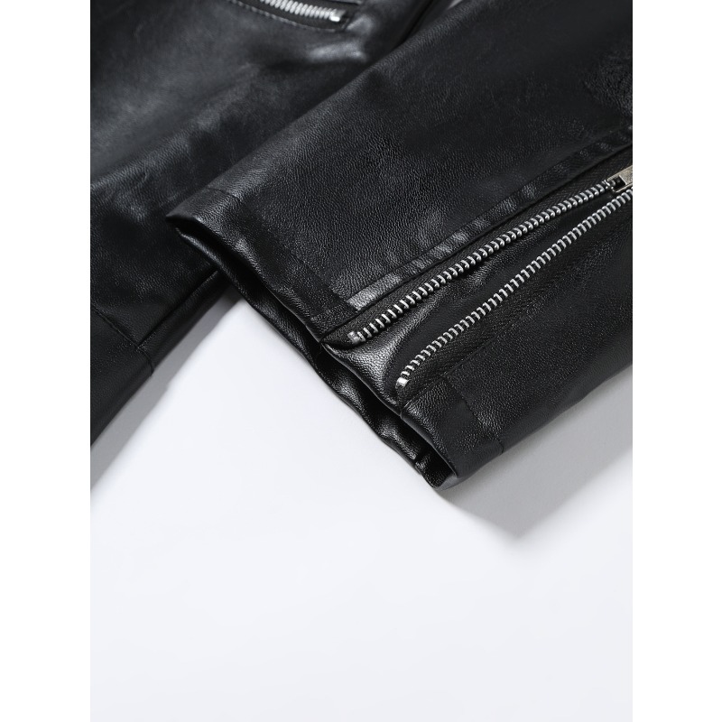 New Men's Leather Jacket Fashi - đánh giá và giá Men'S Fashion Leather Jacket