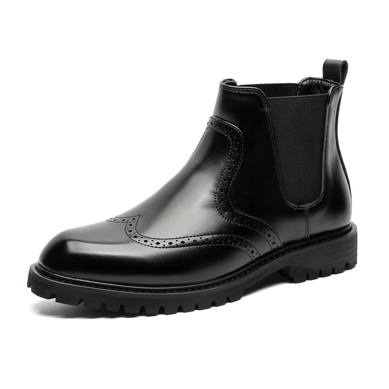 big size mens fashion party pr - đánh giá và giá Chelsea Boots Men
