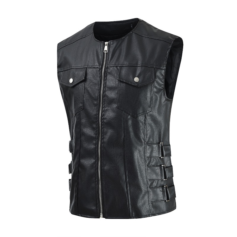 Spring and Autumn Koreanstyle  - đánh giá và giá Men'S Fashion Leather Jacket