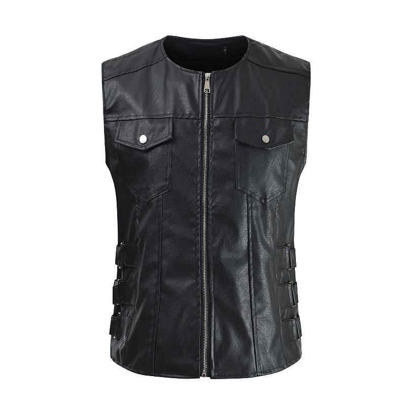 Spring and Autumn Koreanstyle  - đánh giá và giá Men'S Fashion Leather Jacket