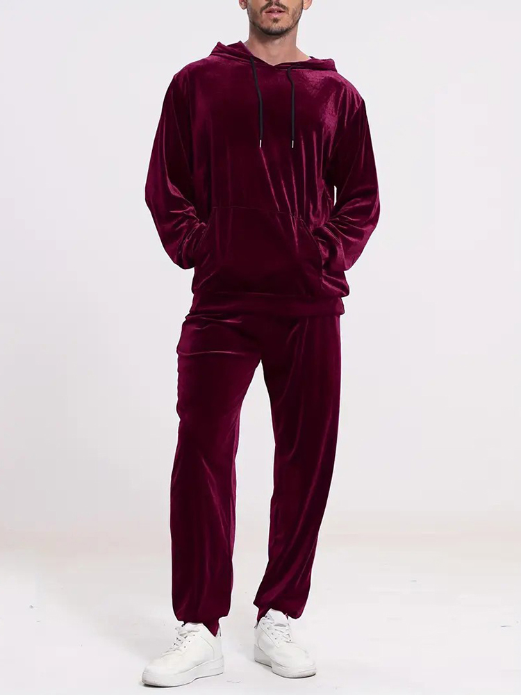 Fashion Solid Color Velvet Two - đánh giá và giá Men Fashion Vintage