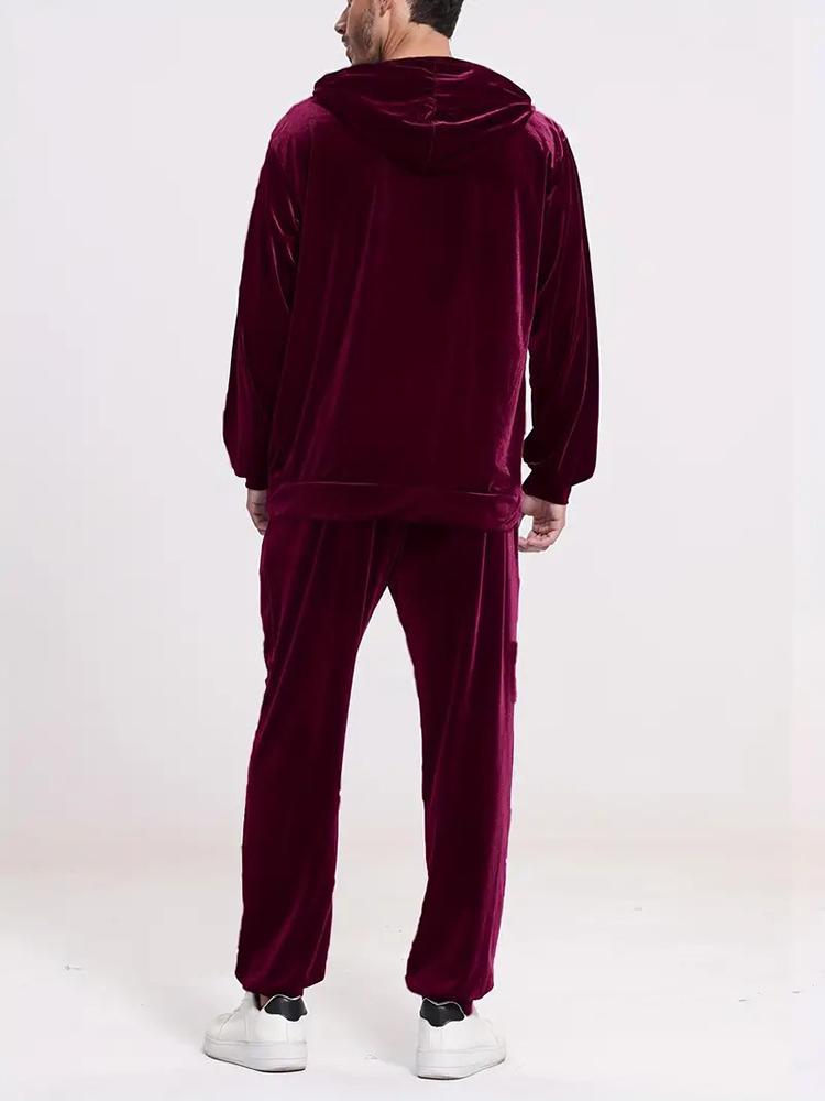 Fashion Solid Color Velvet Two - đánh giá và giá Men Fashion Vintage