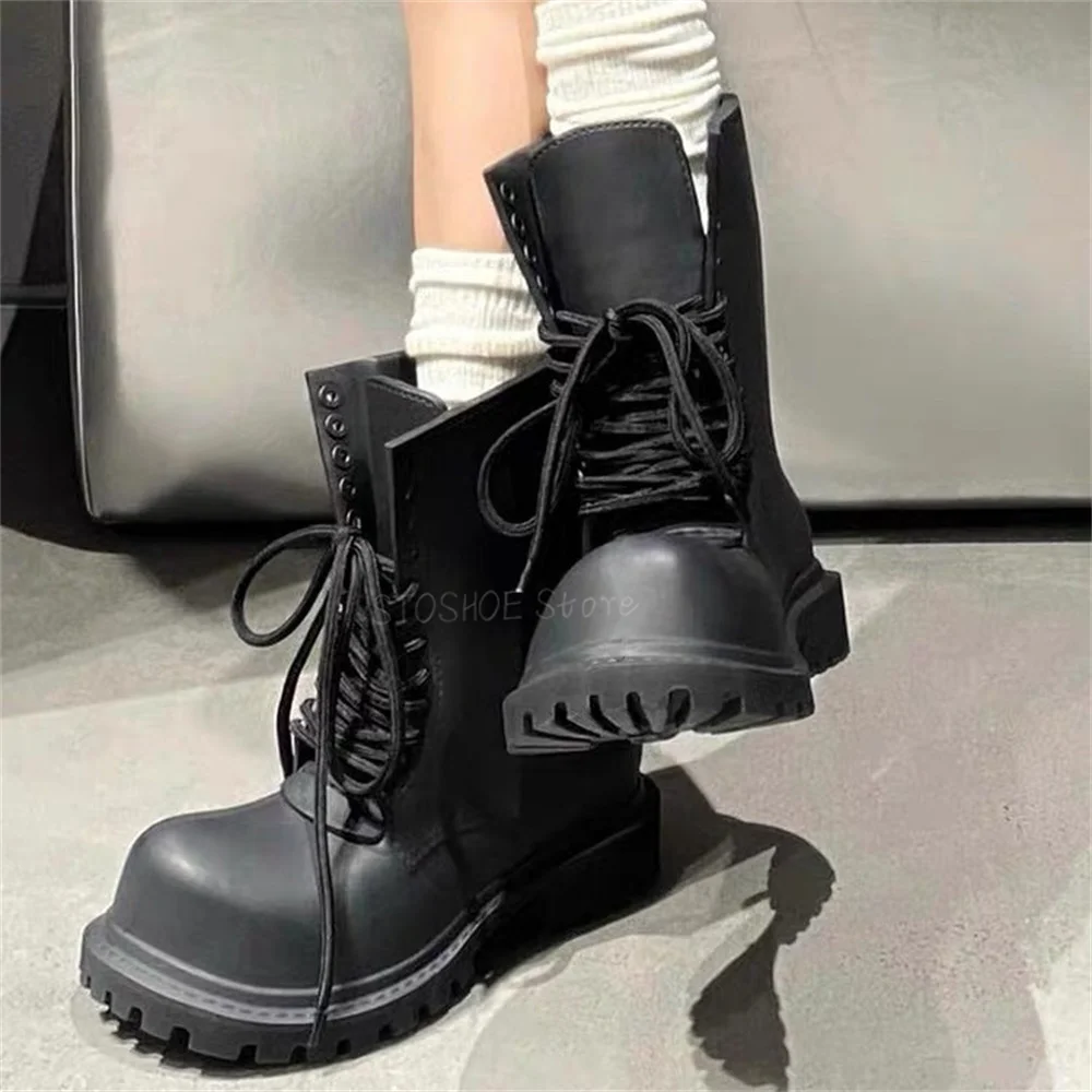 Thick Bottom Black Boots for M - đánh giá và giá Chelsea Boots Men