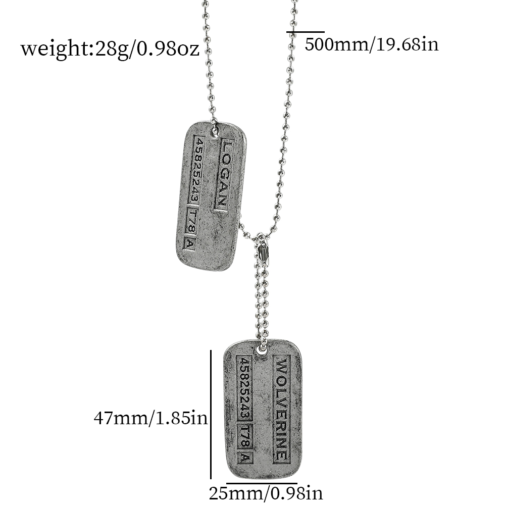 X-Men Wolverine Military Card  - đánh giá và giá Men'S Fashion Accessories