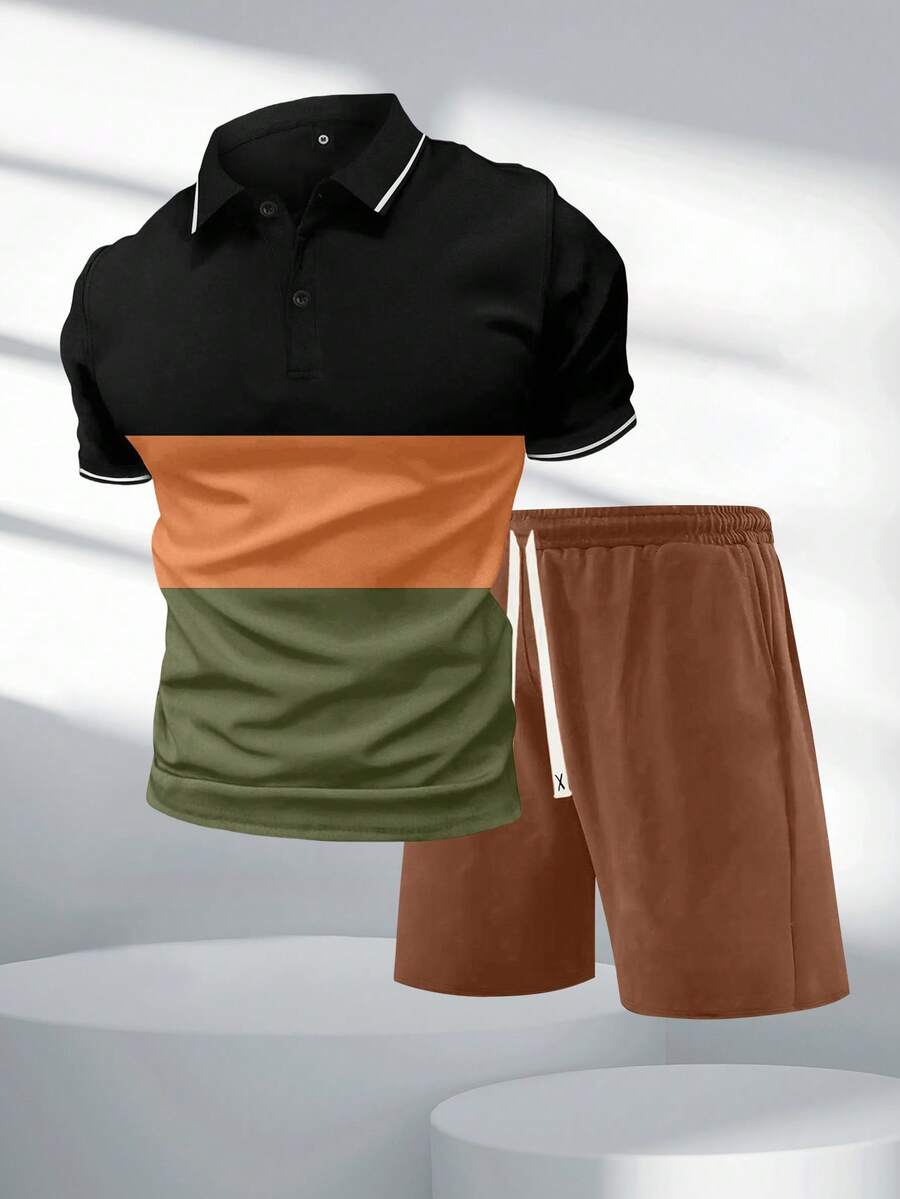 Men's Summer Striped Short Sle - đánh giá và giá Men'S Fashion Polo Shirt
