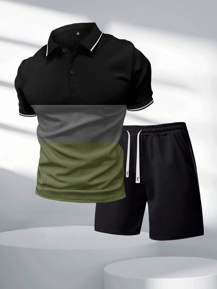 Men's Summer Striped Short Sle - đánh giá và giá Men'S Fashion Polo Shirt