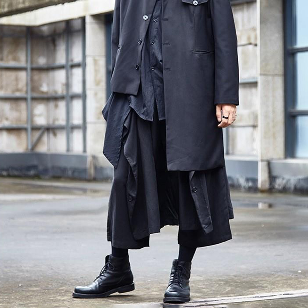 Gothic Dark Pants Y2k Irregula - đánh giá và giá Mens Fashion Trends 2026