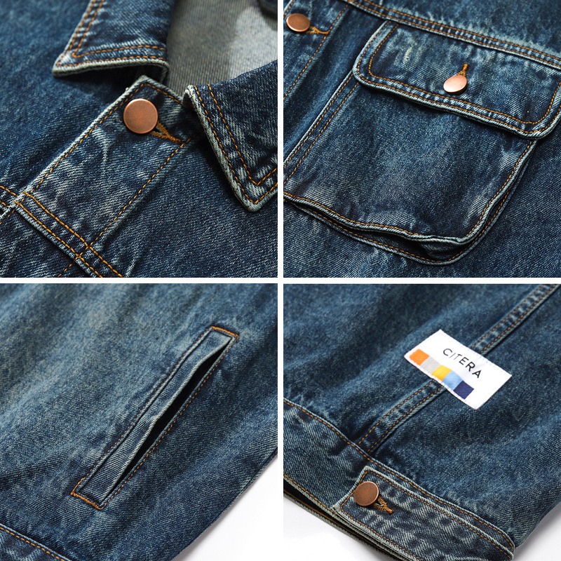 HELLOMARCEL EU US Size Luxury  - đánh giá và giá Denim Jacket Vintage