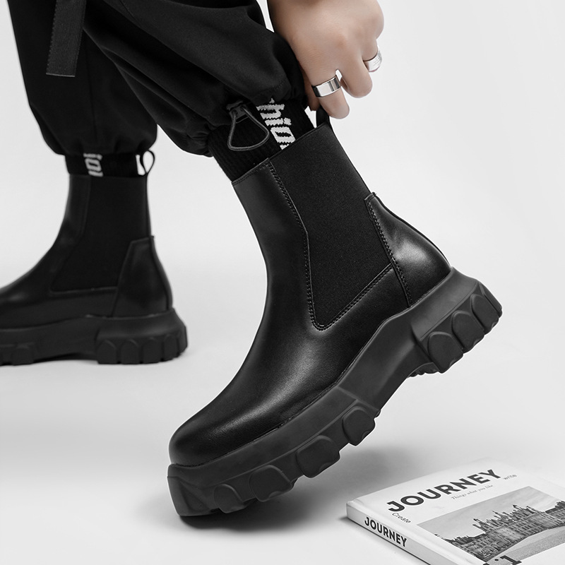 Men Boots Chelsea Genuine Leat - đánh giá và giá Chelsea Boots Men